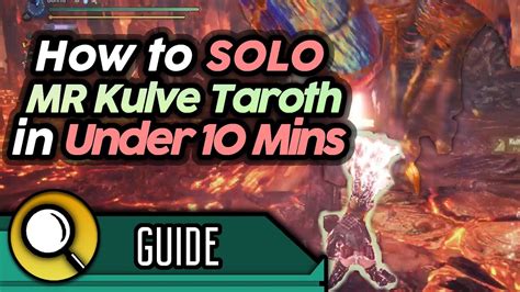 solo kulve taroth mr tips